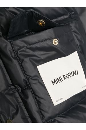 Black padded jacket MINI RODINI KIDS | 2371010999BLACK